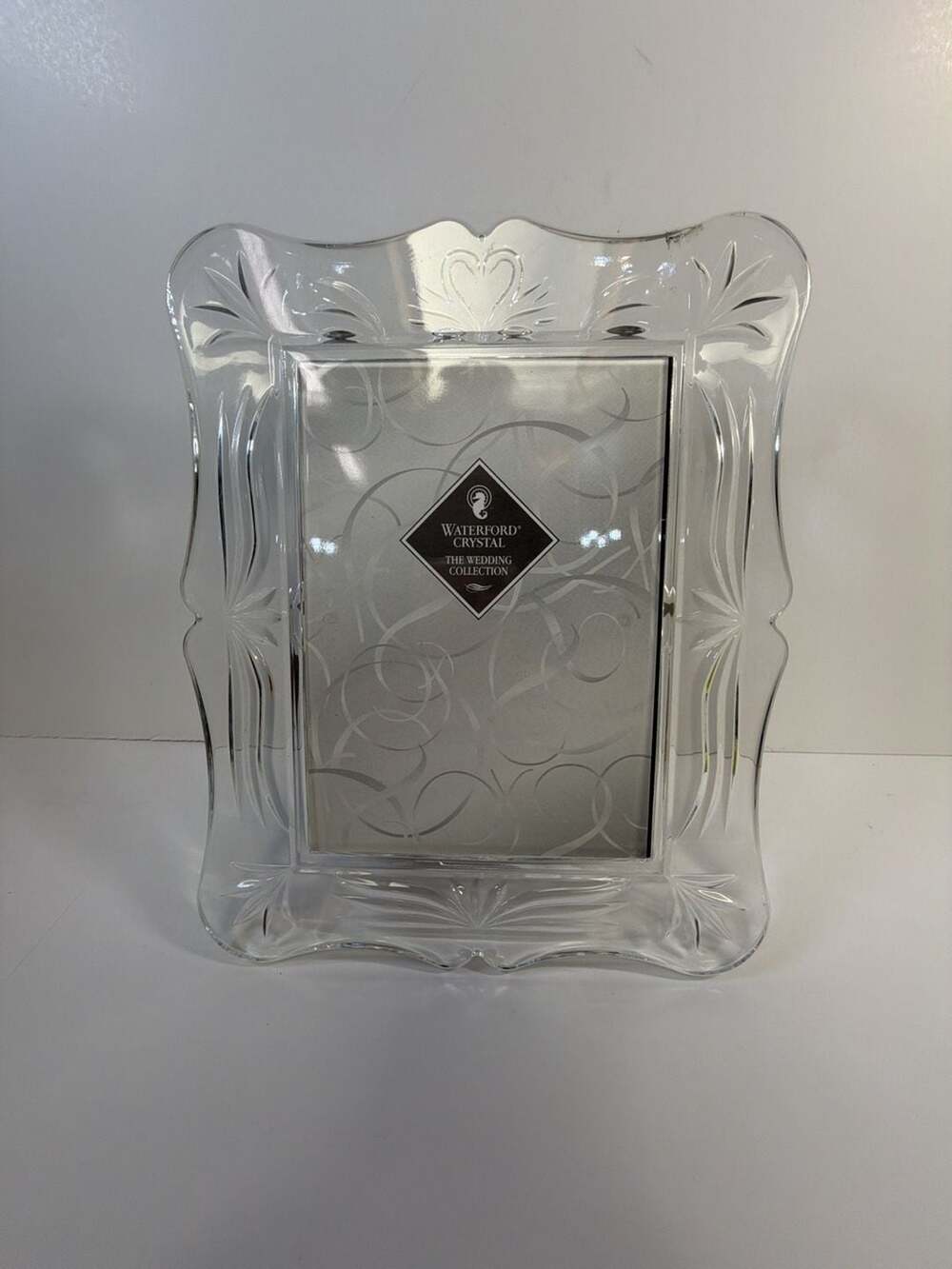 Waterford Crystal Swan The Wedding Collection Picture Frame